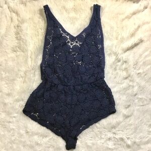 Victoria’s Secret Crochet Cover-up Romper